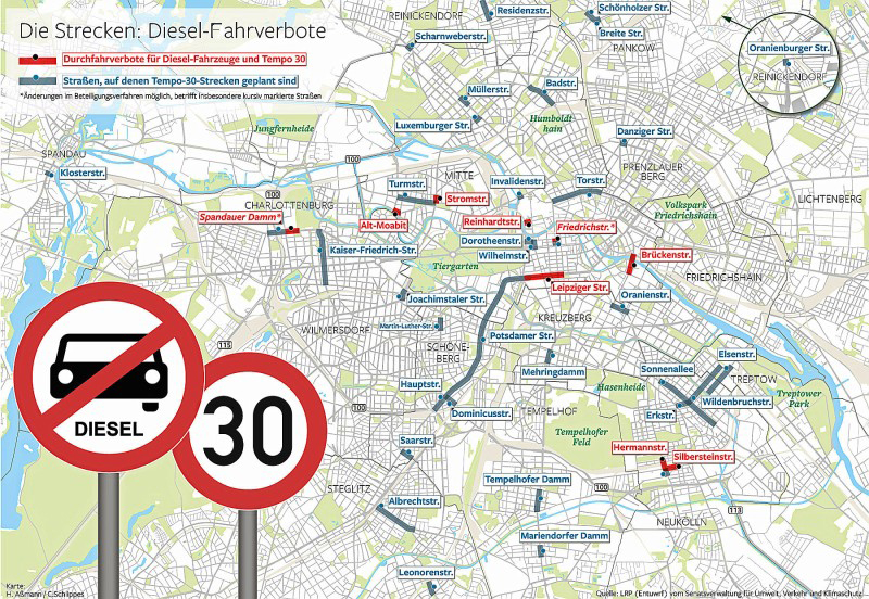 Dieselfahrverbote in Deutschland | VEHICULUM Leasing